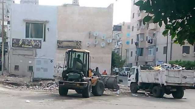 المنتزه أول: إزالة تعديات على أراضٍ زراعية وحملة نظافة شاملة
