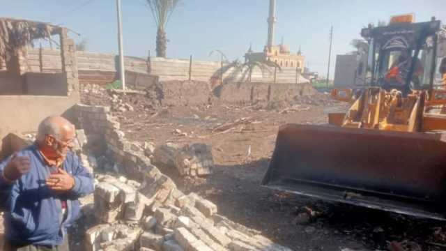 حملات لإزالة التعديات ومخالفات البناء في الدقهلية