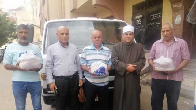 «أوقاف البحيرة»: توزيع 2 طن لحوم على الأسر الأولى بالرعاية