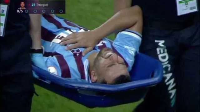 عاجل.. تفاصيل إصابة تريزيجيه الخطيرة بالدوري التركي