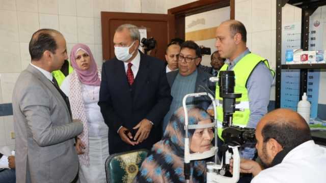 محافظ القليوبية: تكثيف القوافل الطبية المجانية في المرحلة المقبلة