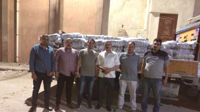 ضبط 7 أطنان أرز وسكر ودقيق مدعم قبل بيعها في السوق السوداء بالفيوم