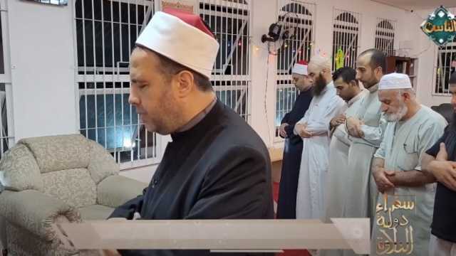 قناة الناس تبث تلاوة بصوت الشيخ أحمد شرف الدين (فيديو)