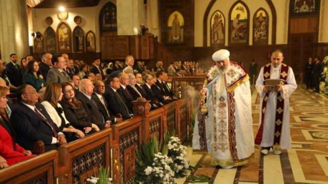 رئيس قضايا الدولة يشارك في احتفالات عيد القيامة المجيد