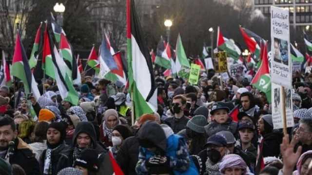 «أمريكا تشتعل».. خيام في الجامعات واعتصامات لدعم فلسطين واعتقالات بصفوف الطلاب