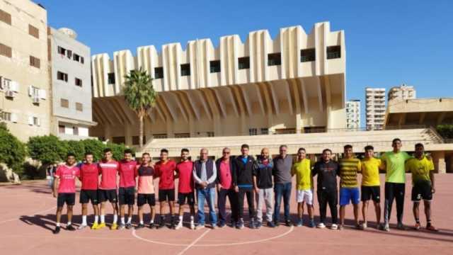 جامعة الزقازيق تختتم دوري كرة القدم الخماسية بمشاركة 19 كلية