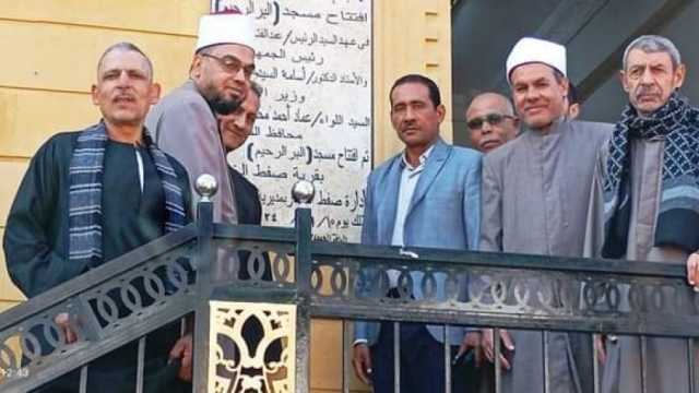 محافظ المنيا يعلن افتتاح 3 مساجد جديدة ضمن خطة «الأوقاف» لإعمار بيوت الله