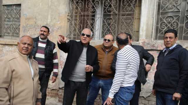 محافظ الجيزة يتابع تنفيذ مشروع تحسين الرؤية البصرية بمحيط «قطارات بشتيل»
