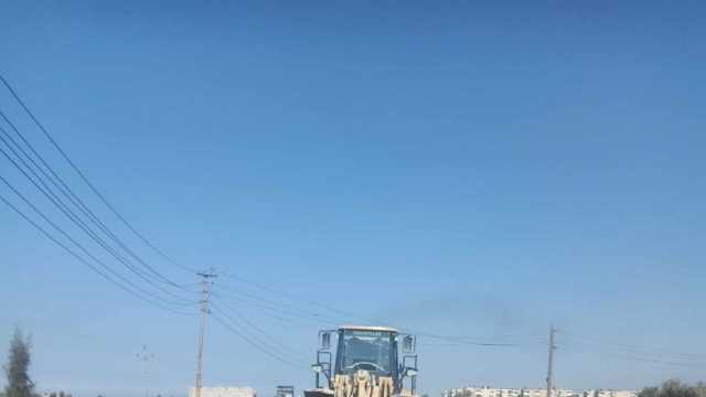 رفع نصف طن قمامة من منطقة سوق الثلاثاء بالشيخ زويد