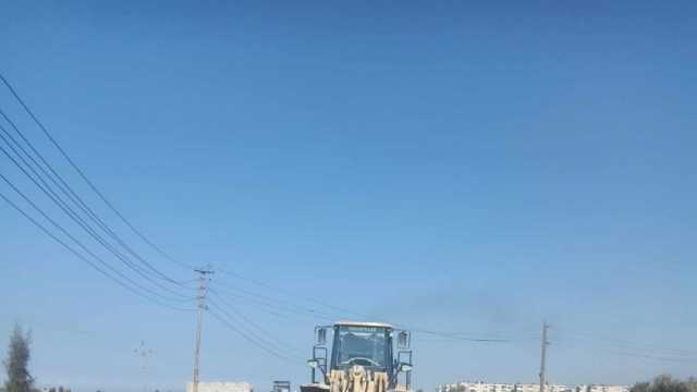 رفع نصف طن مخلفات من محيط المدارس في العريش