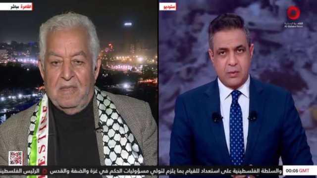 قيادي بحركة «فتح»: الشعب الفلسطيني لن يترك أرضه مهما بلغت جرائم إسرائيل