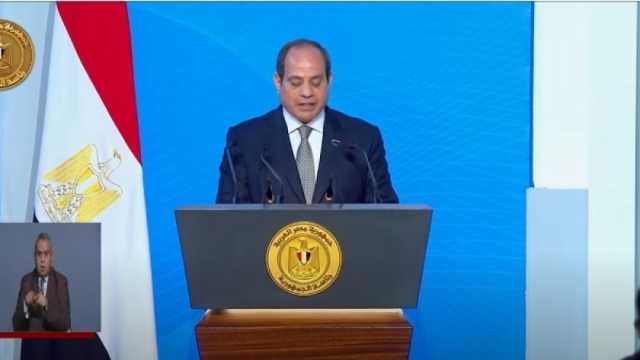 الرئيس السيسي: أتعهد بمكافحة التضخم والحد من ارتفاع الأسعار