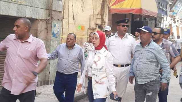 حملات مكبرة لإيقاف أعمال البناء المخالف في حي الجمرك بالإسكندرية