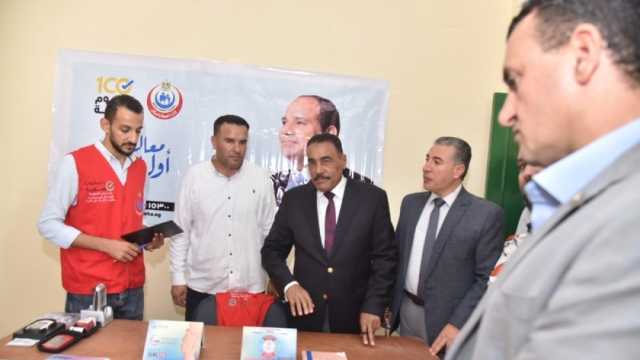 محافظ مطروح يفتتح الوحدة الصحية بقرية غزالة في الضبعة