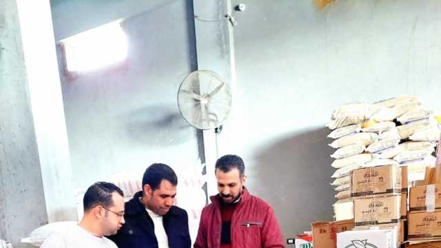 ضبط مخالفات وتحرير محاضر في حملات تموينية على المحلات بالدقهلية