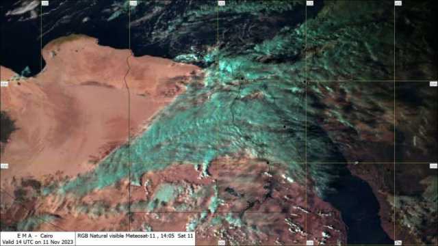 الأرصاد الجوية تحذر من تساقط أمطار رعدية على 17 محافظة ورياح مثيرة للغبار