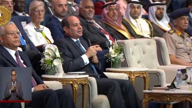السيسي: يجب تثبيت عدد المواليد عند 400 ألف طفل لمدة 20 سنة