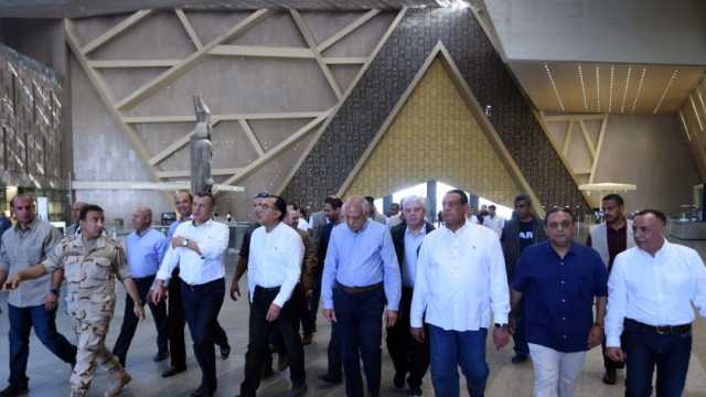 مدبولي: تطوير المتحف الكبير وفق معايير عالمية.. سنقدم تجربة متفردة للزائرين