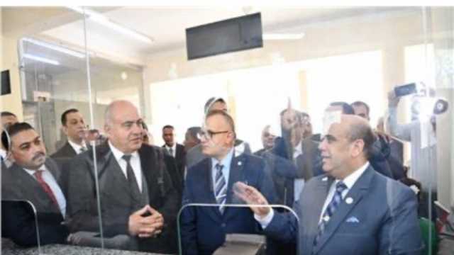 وزارة العدل تقتتح 3 مقار للشهر العقاري والتوثيق في قنا (صور)