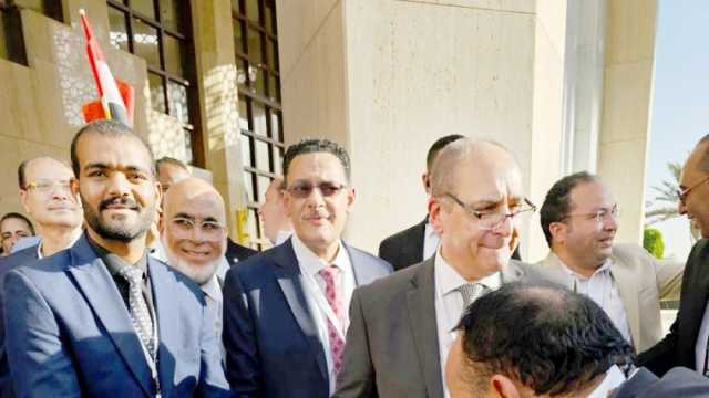 «محمود» يدلي بصوته على كرسى متحرك: لا السن ولا الإعاقة هيمنعوني من الواجب