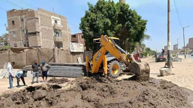حملات مكثفة لإزالة تراكمات القمامة وصيانة أعمدة الإنارة في المنيا