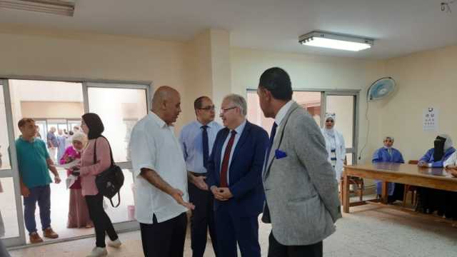 رئيس جامعة حلوان: الإدارة الطبية مستعدة لاستقبال الطلاب الجدد