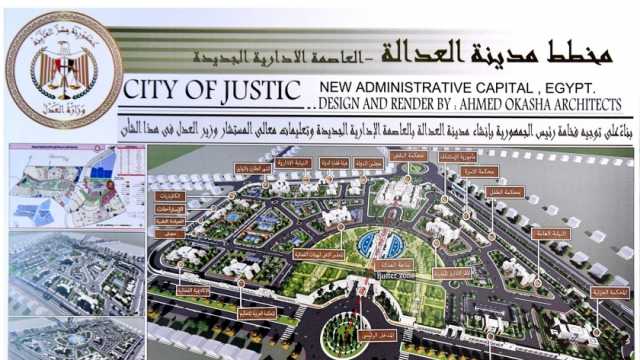 إنجازات «العدل» في 10 سنوات.. تطوير المحاكم وإنشاء مدينة العدالة