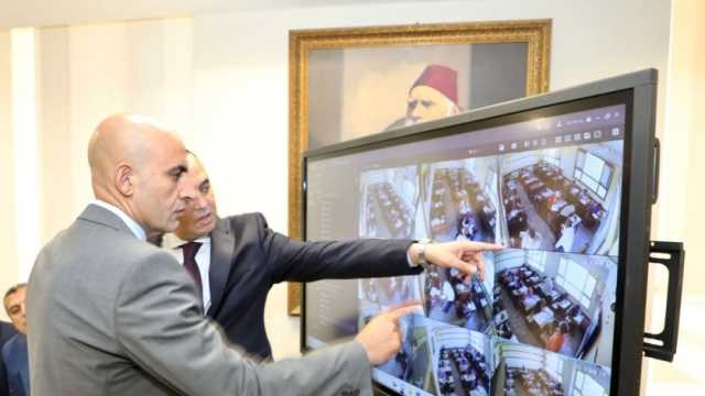 وزير التعليم يتابع سير امتحانات الثانوية العامة من غرفة العمليات المركزية