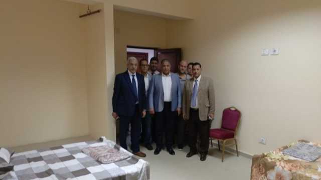 المدينة الجامعية للأزهر تستقبل مرافقي المصابين في غزة
