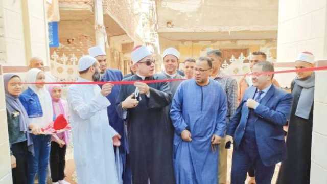 وكيل أوقاف القليوبية يفتتح مسجد الإحسان بتكلفة مليون جنيه