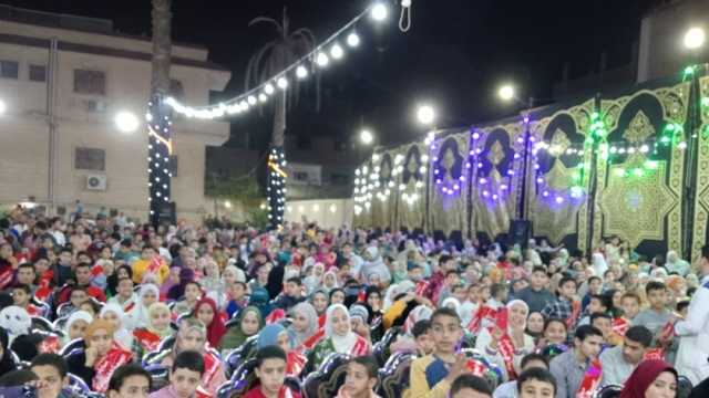 تكريم حفظة القرآن الكريم والأحاديث النبوية بقرية قرنفيل بالقليوبية