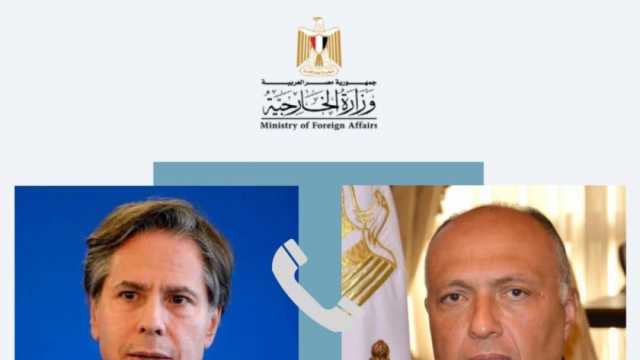 «شكري» ووزير الخارجية الأمريكي يناقشان الأوضاع الأمنية المتدهورة في غزة