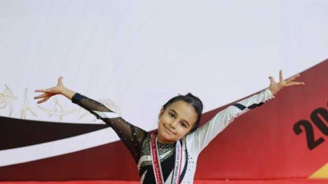 «برتا بولا» ابنة الدقهلية تحصد 6 ميداليات ذهبية تحت 10 سنوات