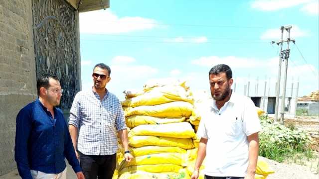 ضبط طن علف مجهول المصدر ومخالفات تموينية في مخابز بلدية بالبحيرة