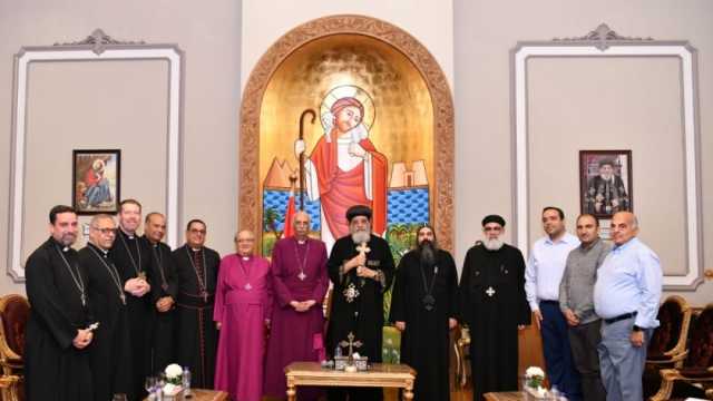 رئيس أساقفة الكنيسة الأسقفية يهنئ البابا تواضروس بعيد القيامة 
