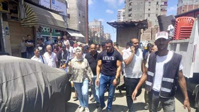  حملة مفاجئة للتفتيش على الأسواق ومُراقبة الأغذية بحي غرب الإسكندرية