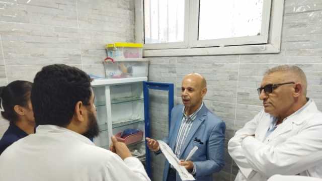وكيل «صحة الشرقية» يتابع تقديم الخدمات الطبية بمستشفى أولاد صقر المركزي