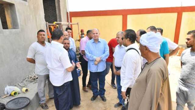 إنشاء محطة رفع صرف صحي المطمر بتكلفة 60 مليون جنيه بأسيوط