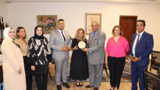 «القومي لحقوق الإنسان» يناقش سبل التعاون المشترك مع وفد حقوقي كويتي