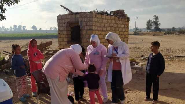 حملة موسعة للتطعيم ضد شلل الأطفال بالإسماعيلية