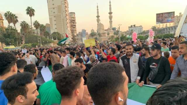 استعدادات مكثفة في ميدان أم كلثوم بالمنصورة لوقفة تضامنية مع فلسطين