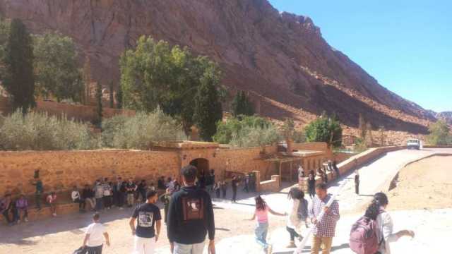 معالم تاريخية داخل دير سانت كاترين.. شجرة تنمو في مكانها فقط وبئر سيدنا موسى