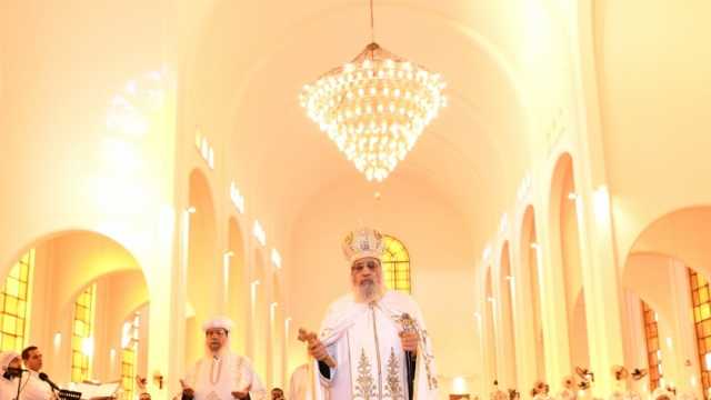 البابا تواضروس يرقي كهنة إلى رتبة القمصية في الإسكندرية غدا 