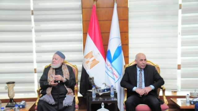 علي جمعة يناقش رسالة دكتوراه الفلسفة بتربية كفر الشيخ