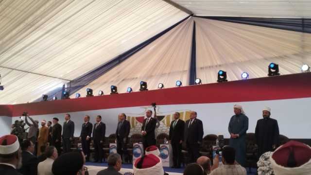 بدء مؤتمر دعم السيسي في المنوفية بحضور آلاف المواطنين