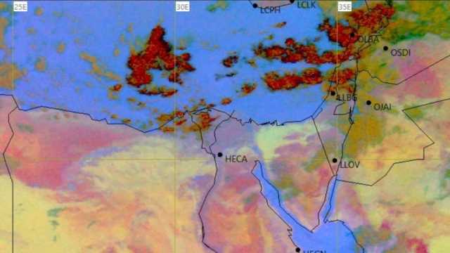 حالة الطقس في الأسبوع الأخير من شهر رمضان.. «الأرصاد» تحذر من ظاهرتين جويتين