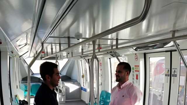 «الوطن» في أول قطار مونوريل شرق وغرب النيل.. وسيلة حضارية صديقة للبيئة