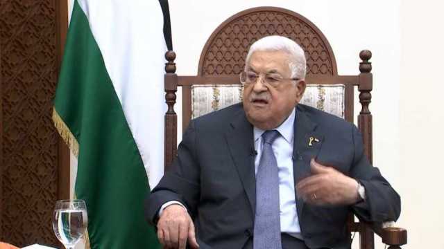 «أبومازن» يشكر الرئيس السيسي بسبب رفض تهجير الفلسطينيين: موقفه ساعدنا على الصمود