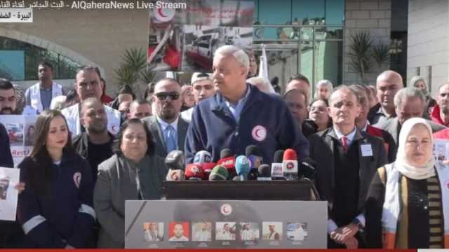 الهلال الأحمر الفلسطيني: الاحتلال يخوض حربا ضد المستشفيات والأطقم الطبية