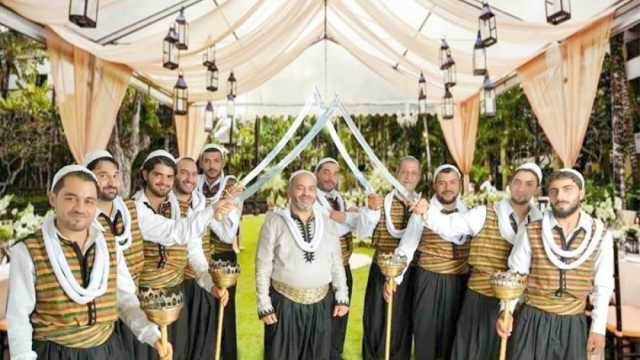 «سوريا» بمعرض ديارنا.. فرقة «أنوار الشام» تحكي تراث «دمشق»: «الناس بتفرح لما تشوفنا»